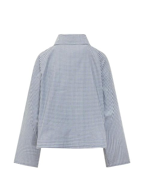 Barbour x Paul Smith gingham-pattern pocket jacket - Blue - zdjęcie produktu nr 2