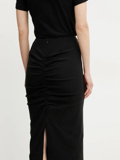 Guess spódnica JAYLA kolor czarny midi ołówkowa W5GD93 WGMR2