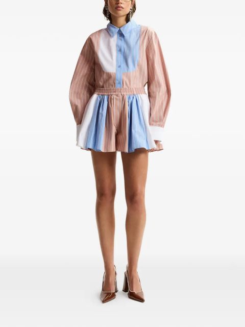 Essentiel Antwerp striped-pattern shorts - Pink - zdjęcie produktu nr 2