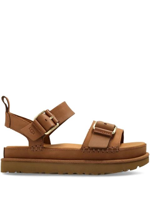 UGG Goldenstar Villa leather sandals - Brown - zdjęcie produktu nr 1