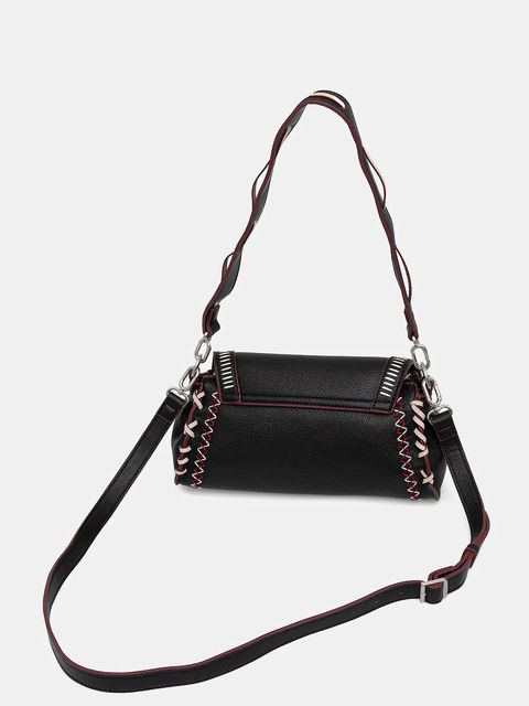 Desigual torebka MANHATTAN PESPUNTES Z kolor czarny 25WAXPBE