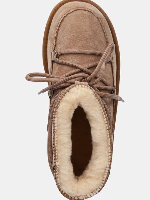 Answear.LAB śniegowce zamszowe kolor brązowy