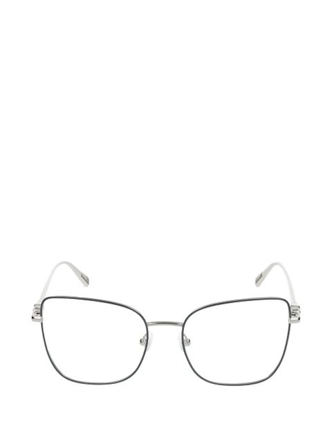Longchamp geometic-frame glasses - Silver - zdjęcie produktu nr 1