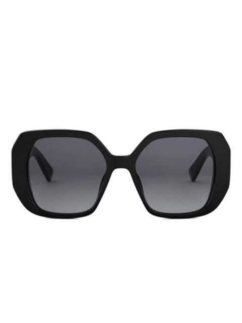 Bvlgari geometric-frame sunglasses - Black - zdjęcie produktu nr 1