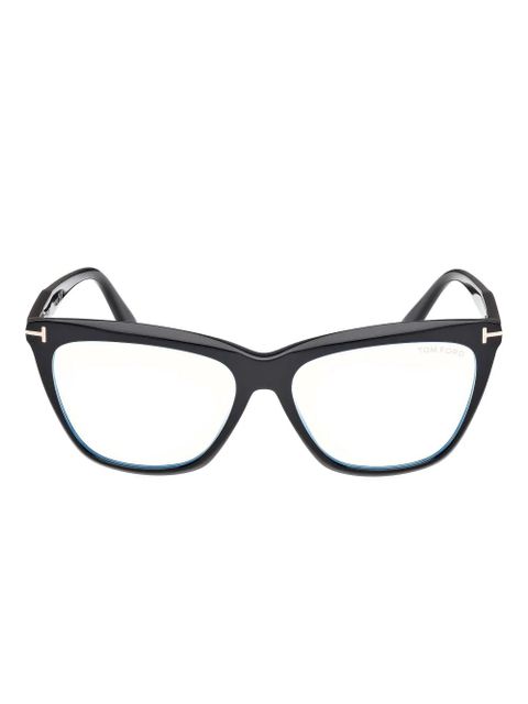 TOM FORD Eyewear cat-eye frame glasses - Black - zdjęcie produktu nr 2