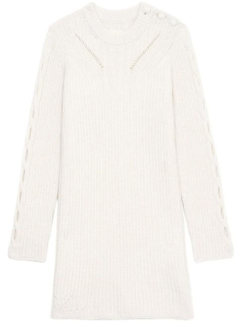 Zadig&Voltaire Alky knitted mini dress - White - zdjęcie produktu nr 1