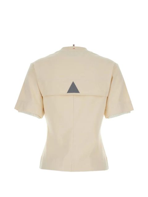 Moncler Grenoble logo appliqué T-shirt - White - zdjęcie produktu nr 2