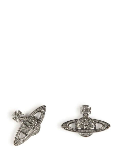 Vivienne Westwood mini Bas Relief earrings - Silver - zdjęcie produktu nr 2