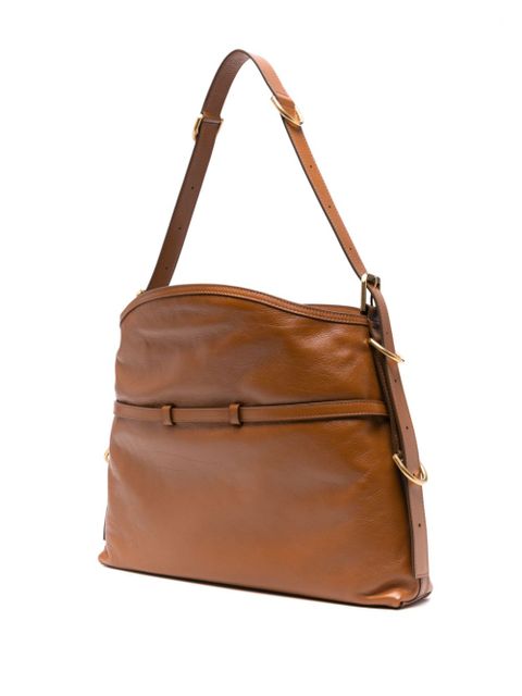 Givenchy medium Voyou leather shoulder bag - Brown