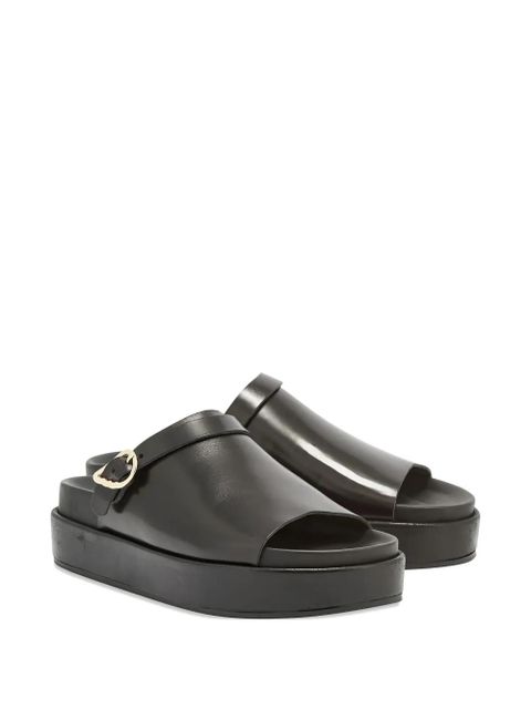 Ancient Greek Sandals Arachova buckle sandals - Black - zdjęcie produktu nr 2