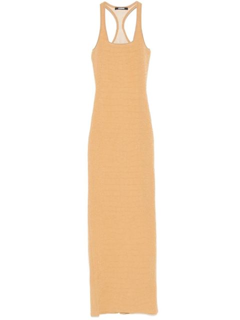 Jacquemus La Scala maxi dress - Brown - zdjęcie produktu nr 1