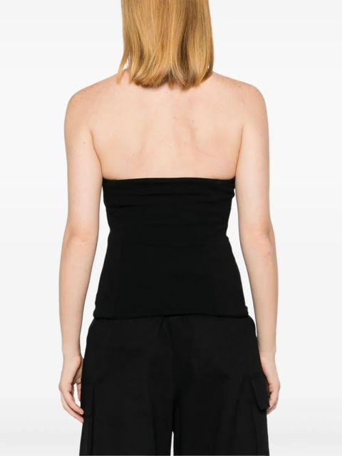 The Attico panelled tank top - Black