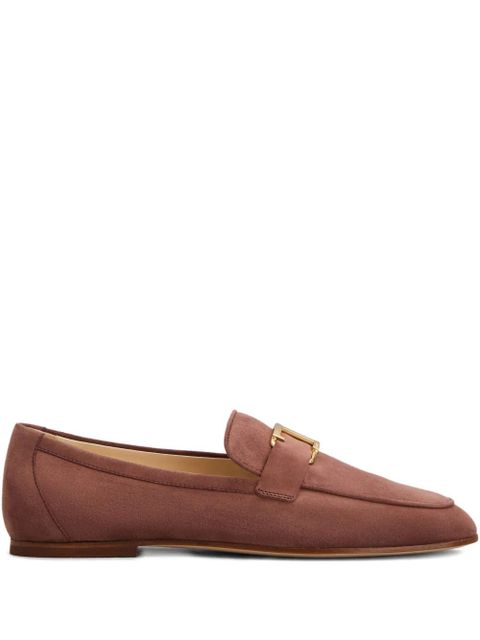 Tod's T Timeless strap loafers - Brown - zdjęcie produktu nr 1