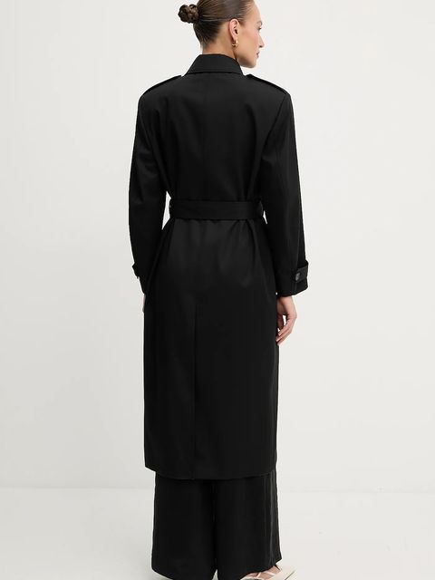 BOSS trencz wełniany Ciolet - zdjęcie produktu nr 2