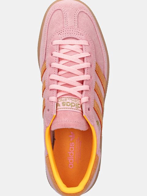 adidas Originals sneakersy zamszowe Handball Spezial damskie kolor różowy JR3606