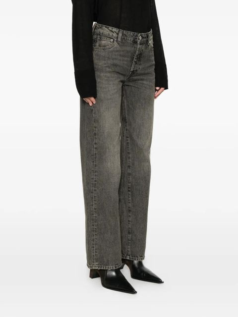 OUR LEGACY Treble Cut wide-leg jeans - Grey