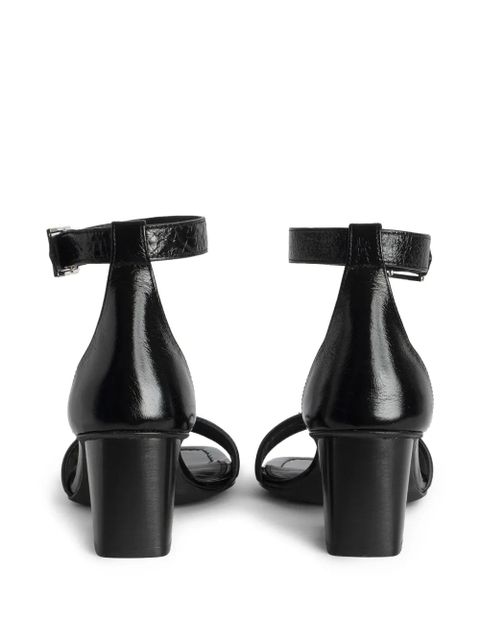 Zadig&Voltaire 63mm Caprese Wings sandals - Black