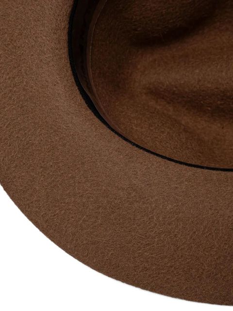 Ruslan Baginskiy logo-embroidered hat - Brown