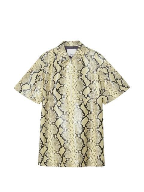 3.1 Phillip Lim zip-fastening mini dress - Neutrals - zdjęcie produktu nr 1