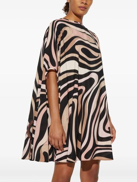 PUCCI marmo-print dress - Black