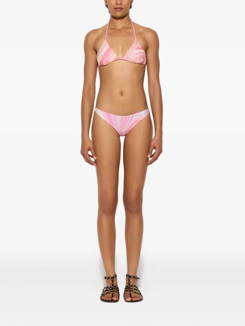 PUCCI Iride print bikini brief - Pink