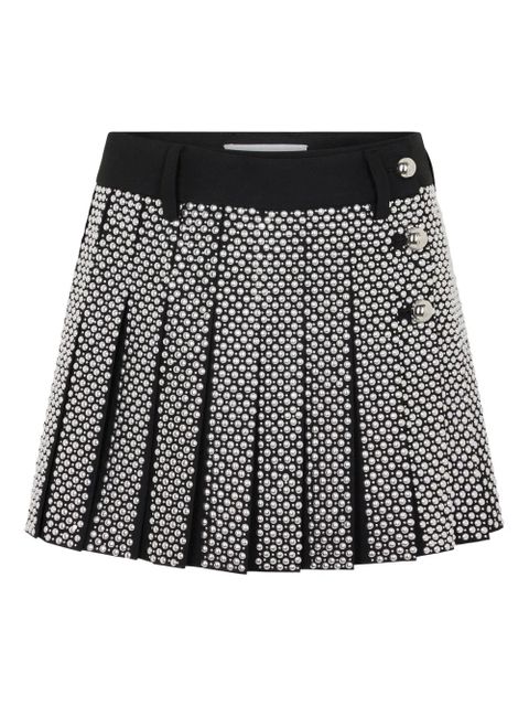 Rabanne embroidered grain de poudre mini skirt - Black - zdjęcie produktu nr 1