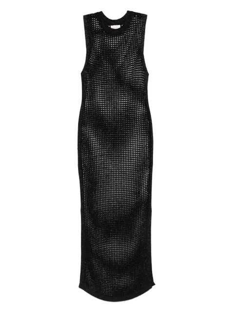 MC2 Saint Barth fishnet maxi dress - Black - zdjęcie produktu nr 1