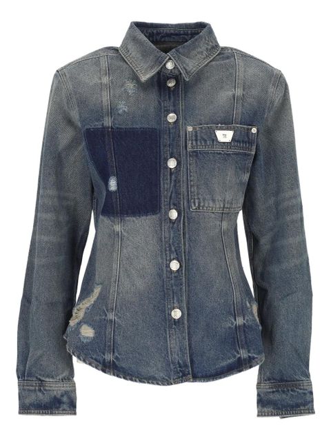 MISBHV patchwork denim shirt - Blue - zdjęcie produktu nr 1