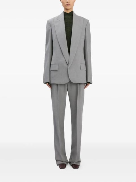 Victoria Beckham sculptural-sleeve jacket - Grey - zdjęcie produktu nr 2