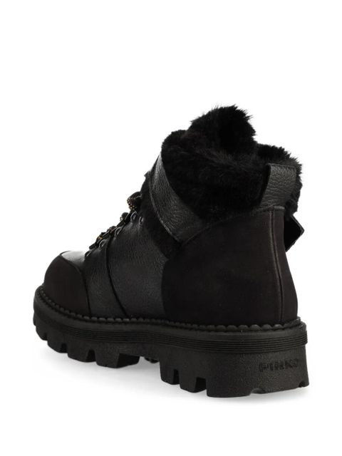 PINKO Ortica leather ankle boots - Black