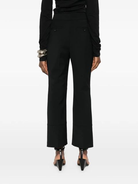 ENTIRE STUDIOS welt-pocket trousers - Black