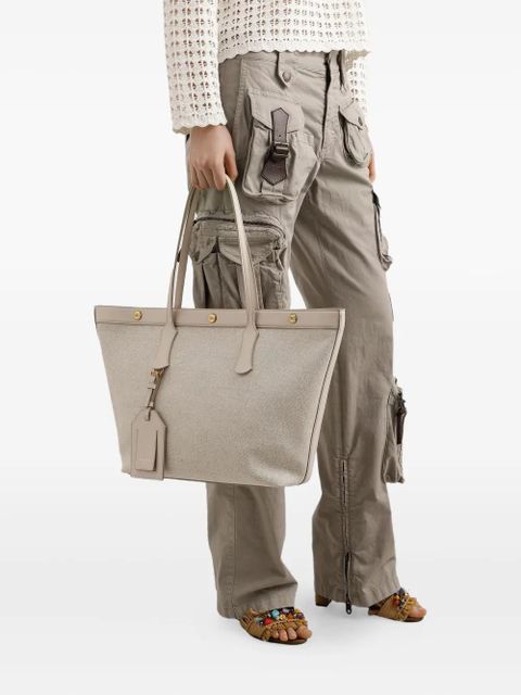 Dolce & Gabbana canvas shoulder bag - Neutrals - zdjęcie produktu nr 2