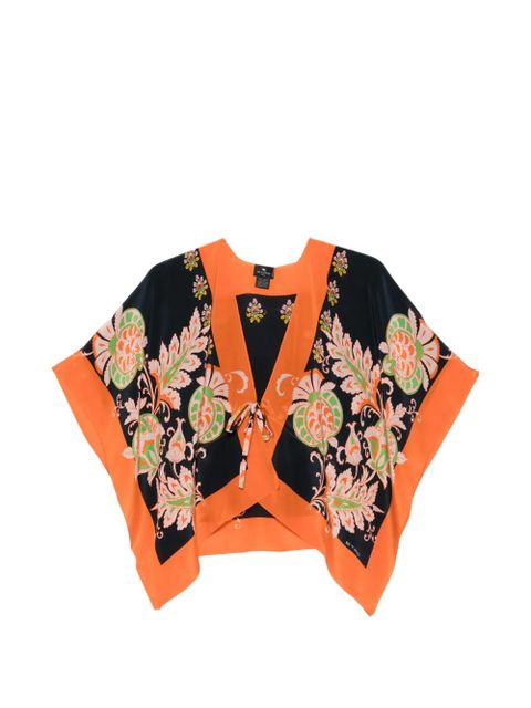 ETRO floral-pattern blouse - Orange - zdjęcie produktu nr 1