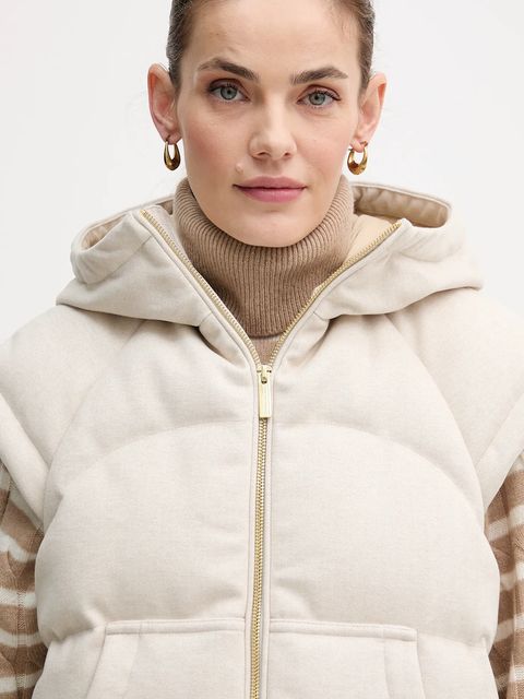 Colmar bezrękawnik puchowy kolor beżowy zimowy 2299.7ZN