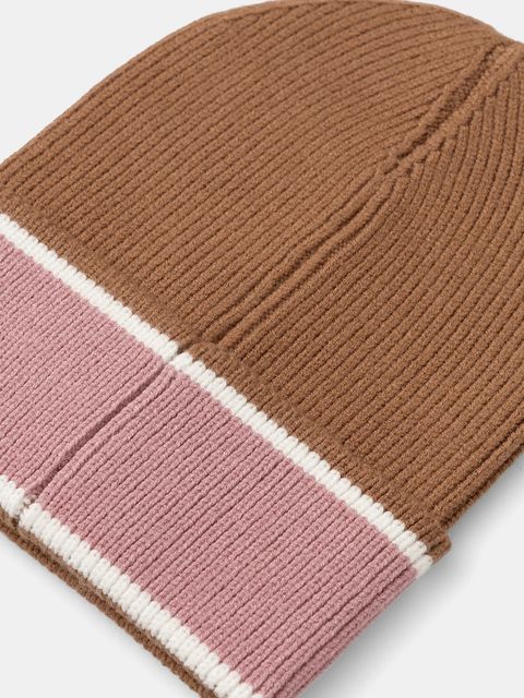 Liu Jo czapka kolor brązowy 2F5011.M0300 - zdjęcie produktu nr 2