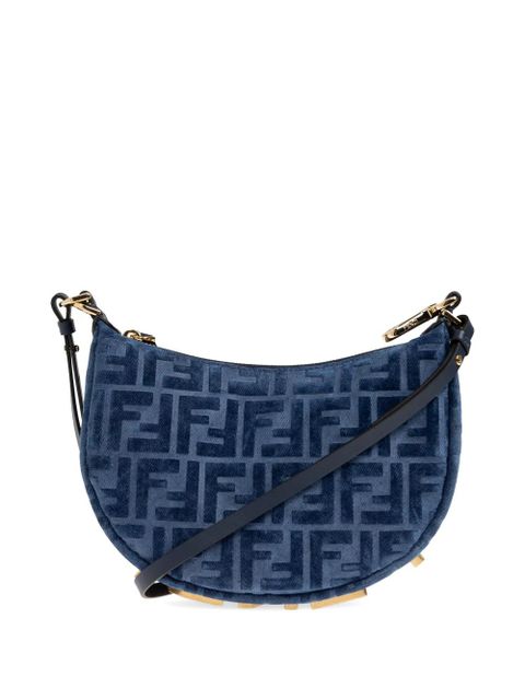 FENDI mini Fendigraphy monogram-logo shoulder bag - Blue - zdjęcie produktu nr 1