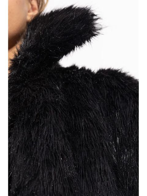 Balenciaga faux-fur jacket - Black