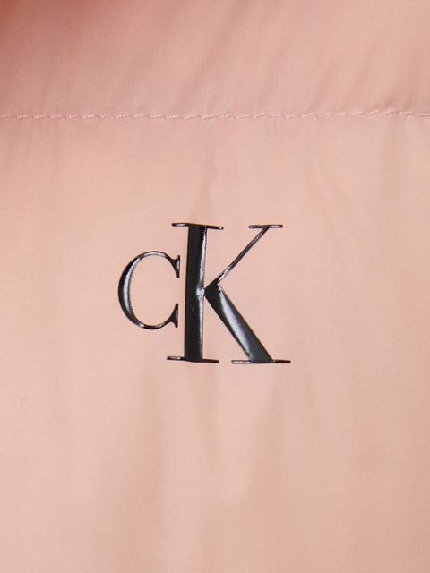 Calvin Klein Jeans kurtka puchowa damska kolor różowy zimowa