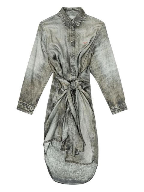 Diesel D-Iletta midi dress - Grey - zdjęcie produktu nr 1