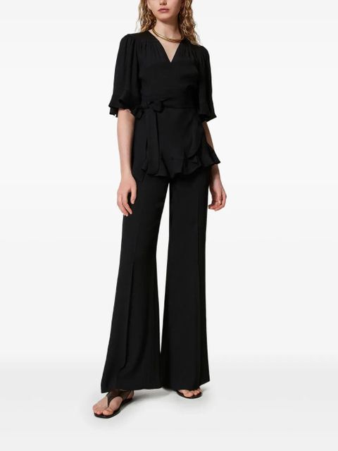 TWINSET flared trousers - Black - zdjęcie produktu nr 2