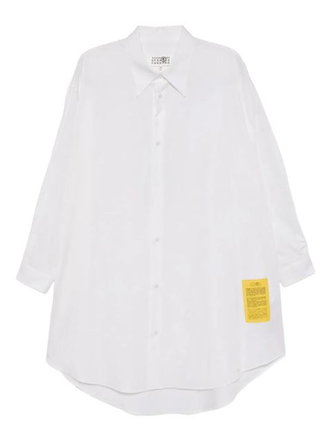 MM6 Maison Margiela shirt dress - White - zdjęcie produktu nr 1