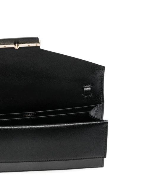 TOM FORD mini Aube logo clutch bag - Black