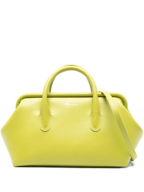 Blumarine medium Doctor top-handle tote bag - Green - zdjęcie produktu nr 1
