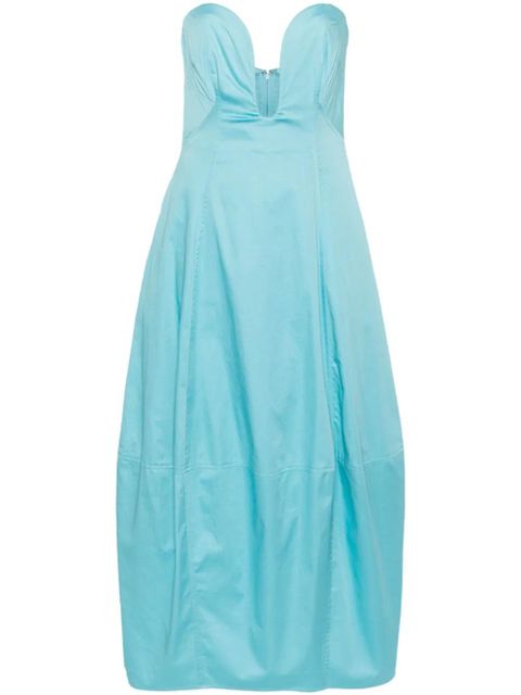 Cult Gaia Chiara flared maxi dress - Blue - zdjęcie produktu nr 1