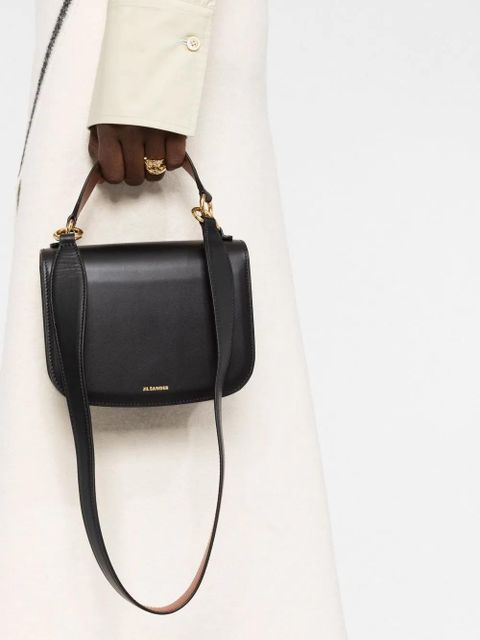 Jil Sander logo-print tote bag - Black