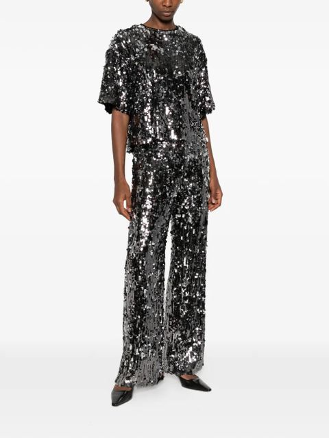 Weekend Max Mara sequinned top - Black - zdjęcie produktu nr 2
