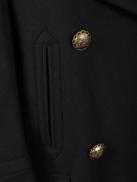 ZIMMERMANN Hypnotic double-breasted coat - Black