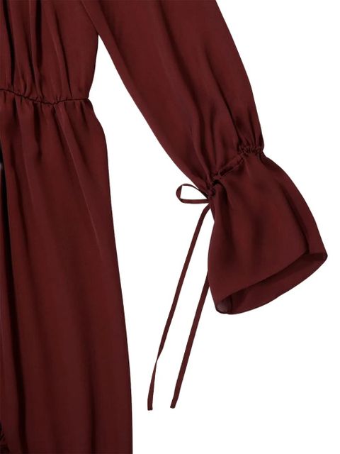 Saint Laurent silk dress - Red