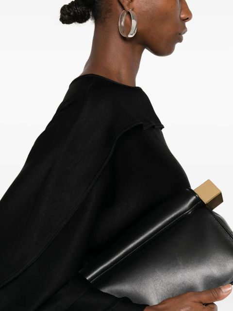 Nanushka pilgrim-collar top - Black