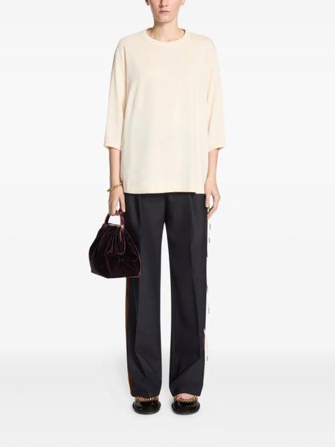 DRIES VAN NOTEN balloon-sleeve tee - Neutrals